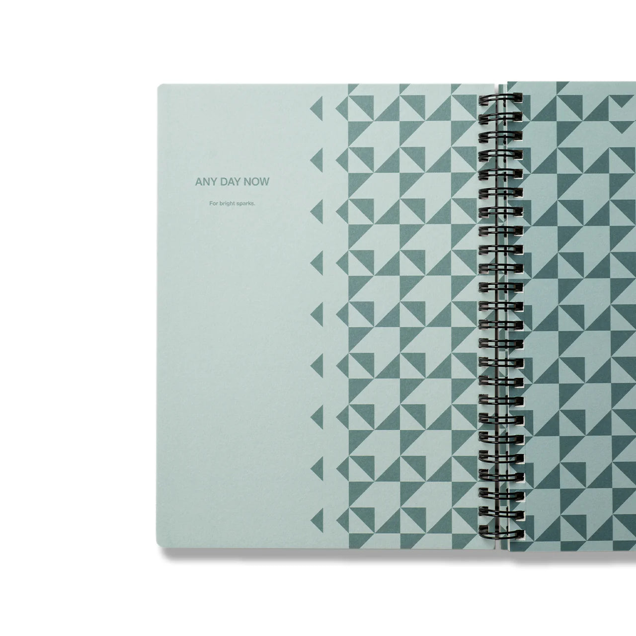 Any Day Now Any Day Now Spiral Notebook - Ruled, A5, Lilac/Navy