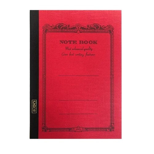 APICA Apica C.D.11 Notebook - A5, Lined, Red