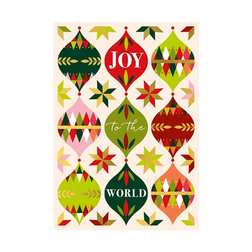 Art File Art File Christmas Card - Christmas Baubles