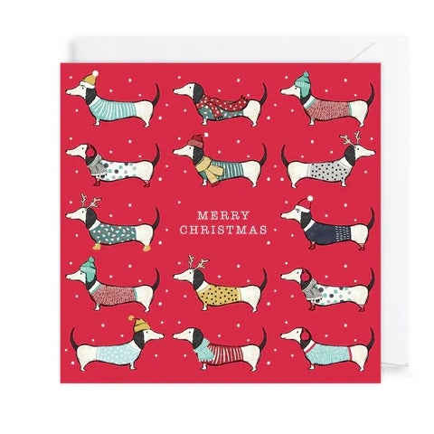 Art File Art File Christmas Card Wallet - Franks, Pack of 6