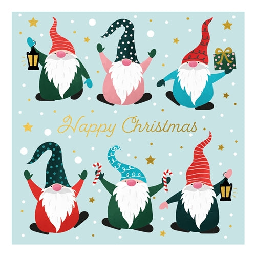 Art File Art File Christmas Card Wallet - Gnomes, Pack of 6