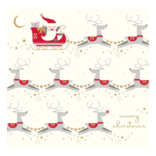 Art File Art File Christmas Card Wallet - Santa, Pack of 6