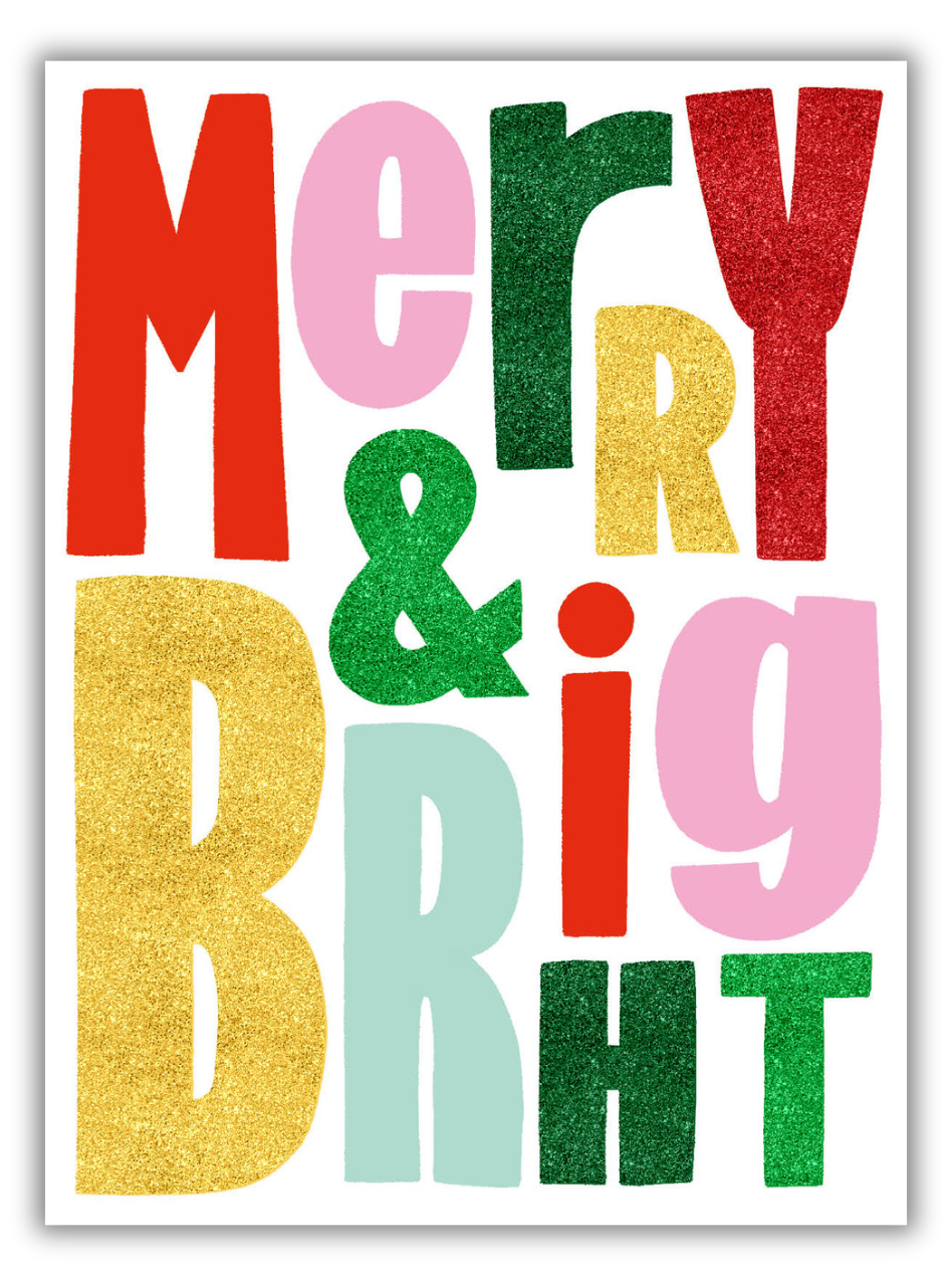 Art File Art File Christmas Gift Card - Tiny but Mighty, Merry & Bright