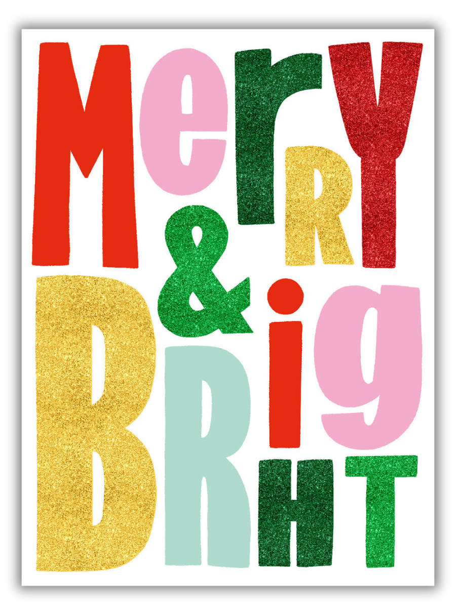 Art File Art File Christmas Gift Card - Tiny but Mighty, Merry & Bright