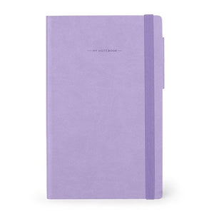Legami My Notebook - Ruled, Medium, Lavender Purple