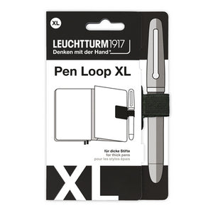 Leuchtturm1917 Pen Loop XL (Elastic Pen Holder) - Black