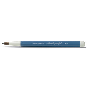 Leuchtturm 'Drehgriffel' Ballpoint Pen - Denim, Royal Blue Ink