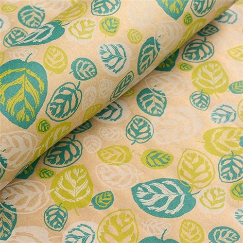 Barama Kraft Gift Wrapping Paper - 50cm Calathea Jungle (Approx 3 mtrs)