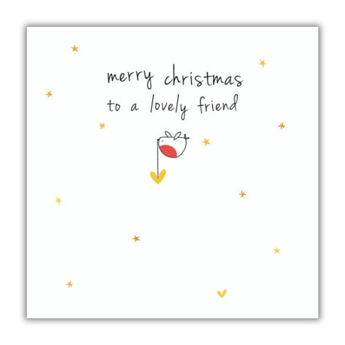 Belly Button Designs Belly Button Christmas Card - Friend