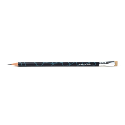 Blackwing Blackwing Graphite Pencil - Limited Edition, Volume 2 (Cracked Blue - Glow-in-the-Dark)