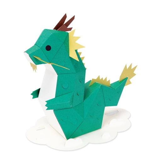 Bog Craft Bog Craft Kakukaku TINY Paper Craft - Dragon