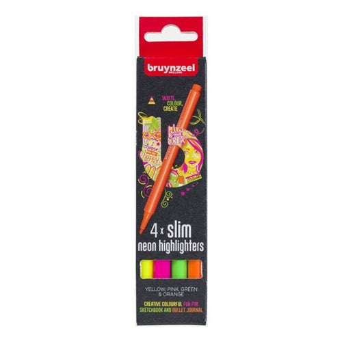 Bruynzeel Bruynzeel Slim Highlighters - Set of 4