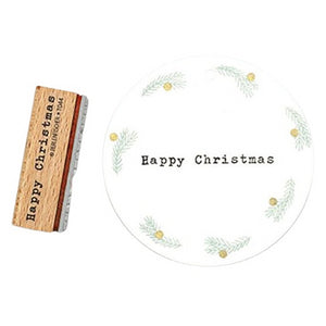 Perlenfischer Stamp - Happy Christmas