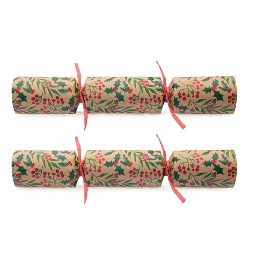 Celebration Crackers Celebration Cracker - Holly Leaves, Single Cracker