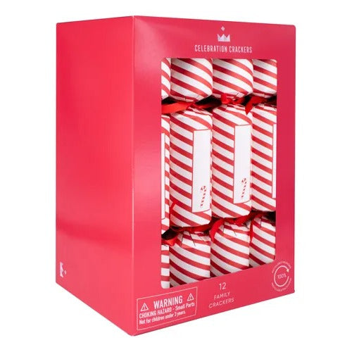 Celebration Crackers Celebration Cracker Set - Family Cube, Candy Cane