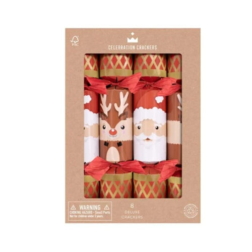 Celebration Crackers Celebration Crackers - Santa and Reindeer, Box of 8