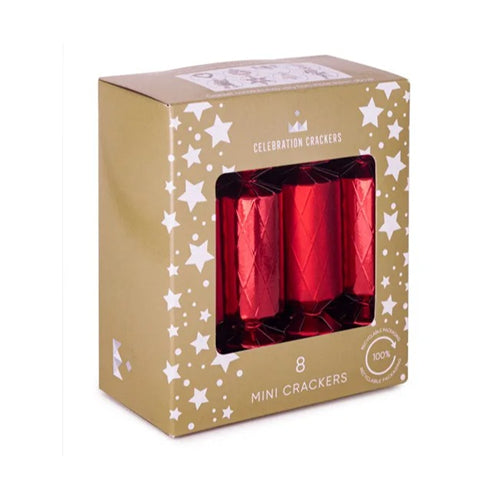 Celebration Crackers Celebration Mini Cracker Set - Red Diamond