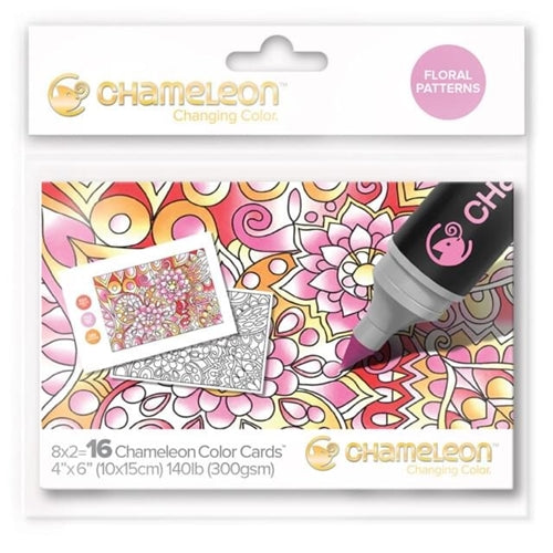 Chameleon Chameleon Color Cards - Floral Patterns