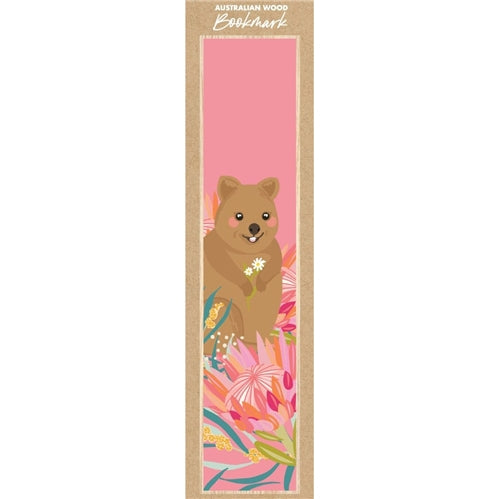 Christie Williams Christie Williams Wooden Bookmark - Quokka