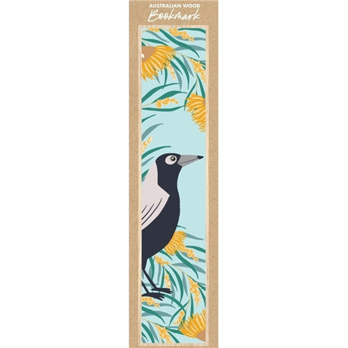 Christie Williams Christie Williams Wooden Bookmarks - Magpie