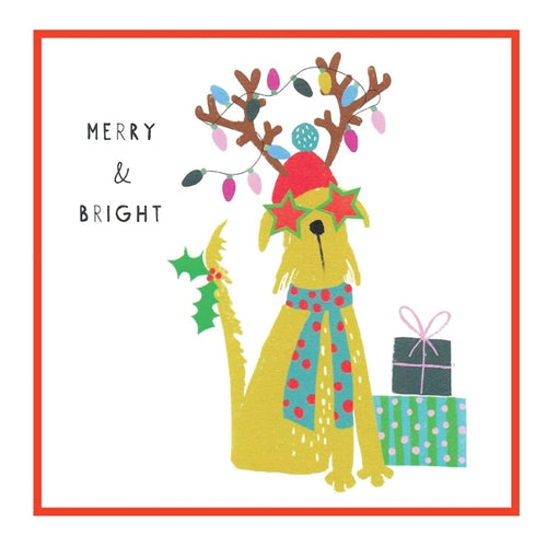 Cinnamon Aitch Cinnamon Aitch Christmas Card - Margo & Gypsy, Merry & Bright