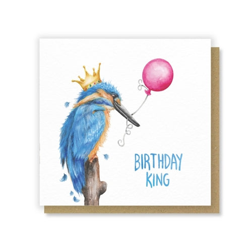 Citrus Bunn Citrus Bun Birthday Card - Pun Fun, Birthday King