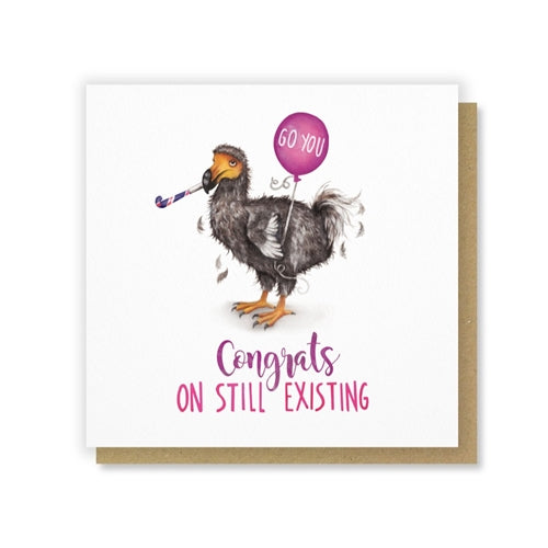 Citrus Bunn Citrus Bun Birthday Card - Pun Fun, Still Existing