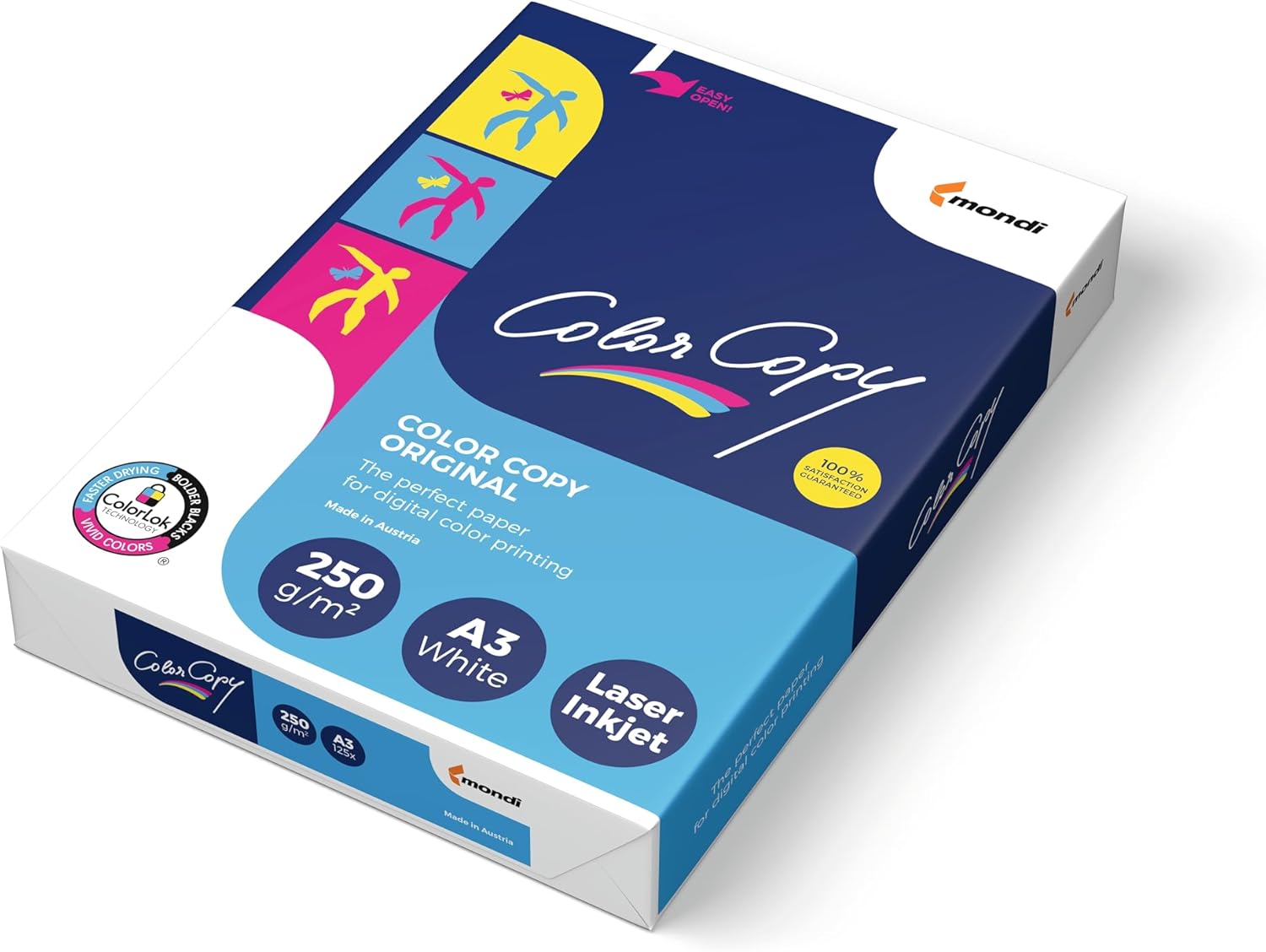 Color Copy A3 (297 x 420mm) Color Copy Uncoated 250gsm (Ream/125 sheets)