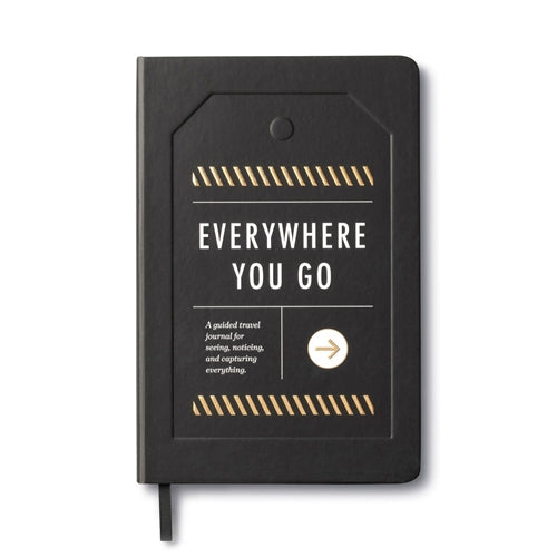 Compendium Compendium Guided Travel Journal - Everywhere You Go