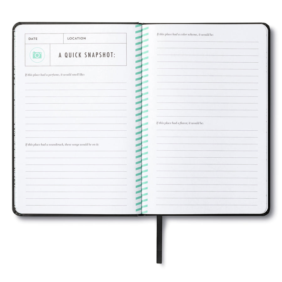 Compendium Compendium Guided Travel Journal - Everywhere You Go