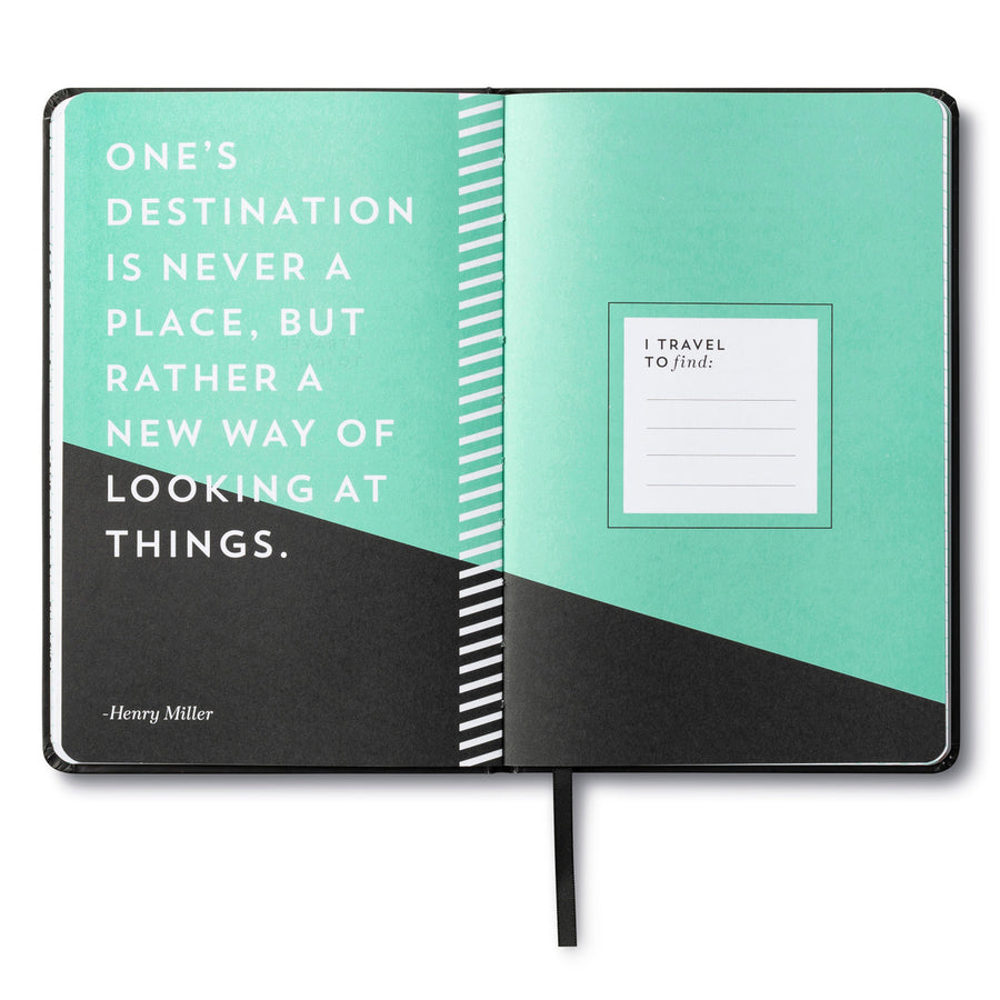 Compendium Compendium Guided Travel Journal - Everywhere You Go