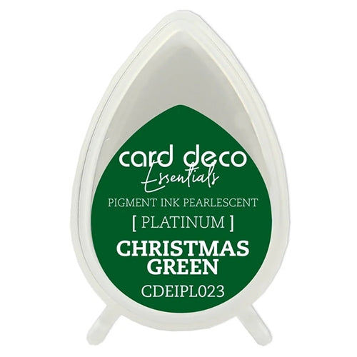 Couture Creations Card Deco Essentials Pearlescent Pigment Ink - Christmas Green