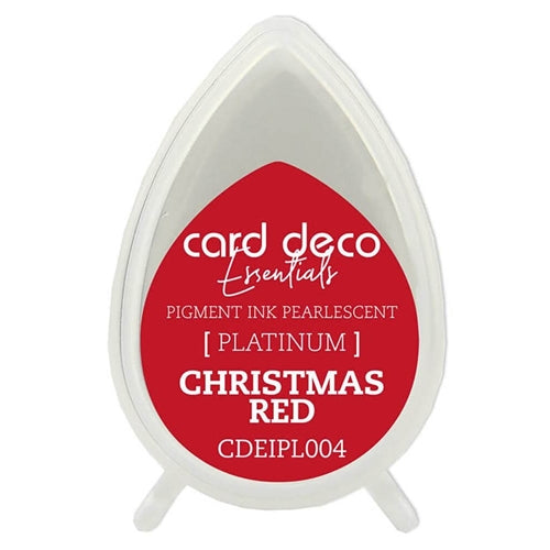 Couture Creations Card Deco Essentials Pearlescent Pigment Ink - Christmas Red