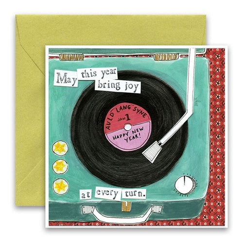 Curly Girl Curly Girl Design Christmas Card - Joy at Every Turn