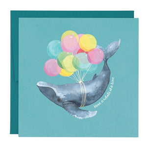 Papernest Birthday Card - Have a Whale of a Time