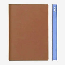 Daycraft 2026 Daycraft Signature Daily Diary - A5, Softcover, Brown