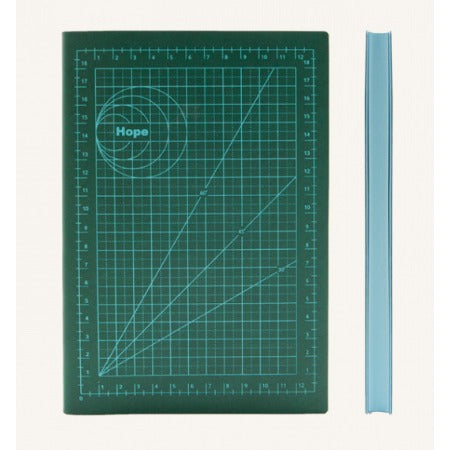 Daycraft Daycraft Signature Mathematical Notebook - Grid, A5, Hope