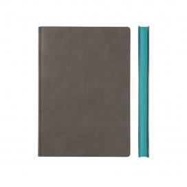 Daycraft Daycraft Signature Notebook - Ruled, A5, Grey