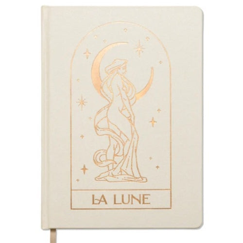 Designworks Ink Designworks Ink Cloth Cover Notebook - Extra Large, La Lune