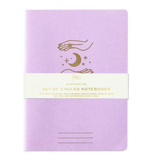 Designworks Ink Designworks Ink Flex Notebook - Set of 3 , Mystic