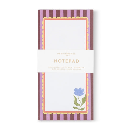 Designworks Ink Designworks Ink 'Framed Floral' Notepad - Magnolia