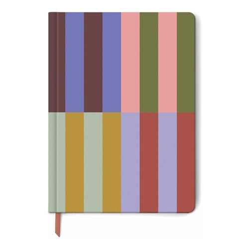 Designworks Ink Designworks Ink Soft Touch Notebook - Extra Large, Bold Stripe