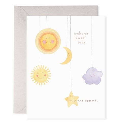 E Frances E Frances Baby Card - Baby Mobile