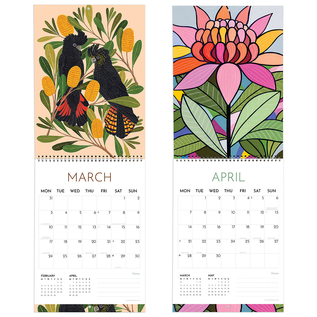 Earth Greetings Earth Greetings 2025 Artist Calendar