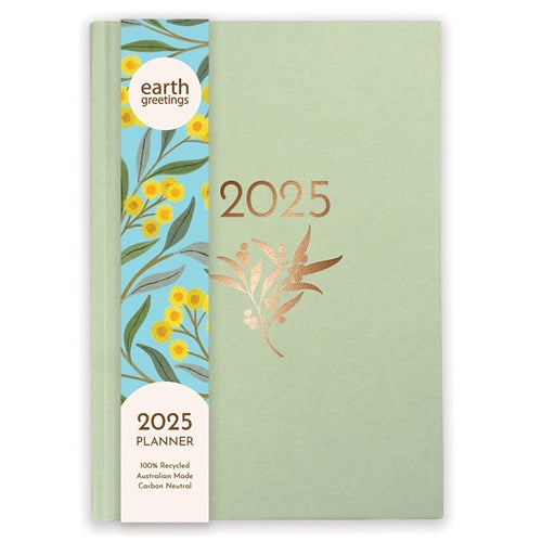 Earth Greetings Earth Greetings 2025 Planner - Eucalyptus