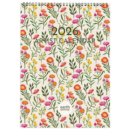 Earth Greetings Earth Greetings 2026 Calendar - Artist Edition
