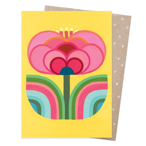 Earth Greetings Earth Greetings Card - Claire Ishino, Flower in Sunshine