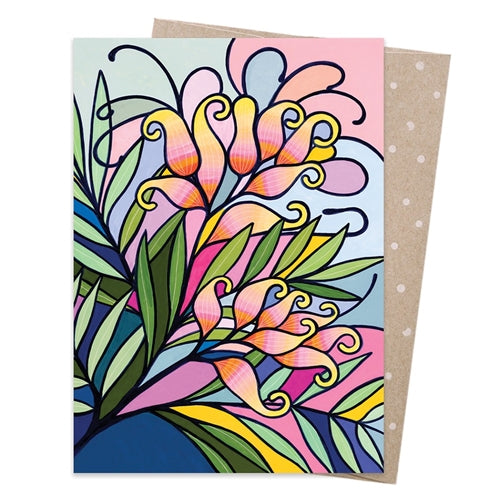 Earth Greetings Earth Greetings Card - Claire Ishino, Grevillea in the Garden