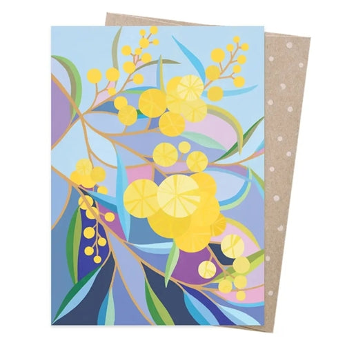 Earth Greetings Earth Greetings Card - Claire Ishino, Wattle Walk