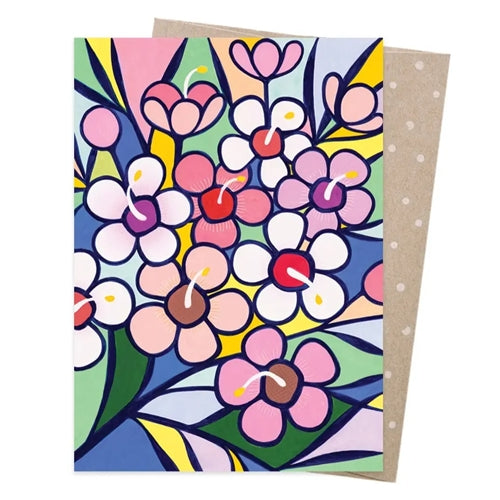Earth Greetings Earth Greetings Card - Claire Ishino, Wonderful Waxflower